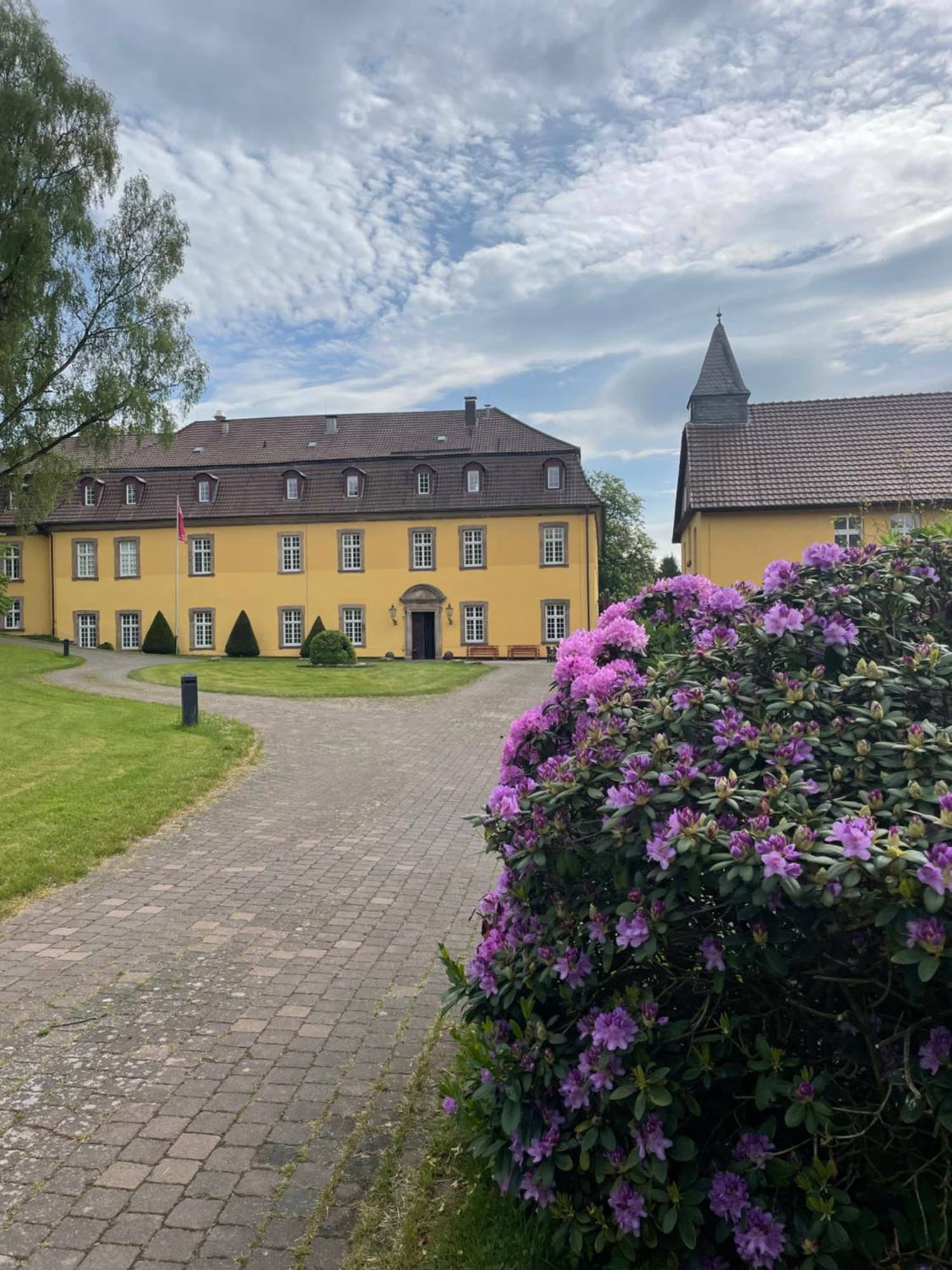 Hotel Schloss Hoehnscheid Bad Arolsen Exterior foto